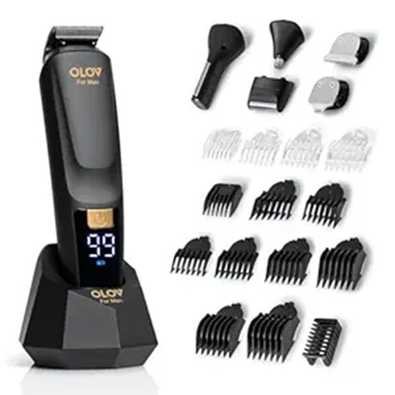 All-in-One Men's Grooming Kit with Beard Trimmer