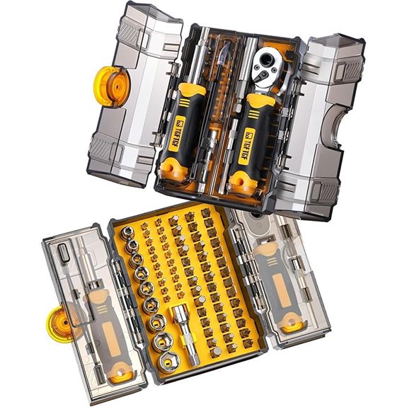 78-Piece Ratcheting Screwdriver & Socket Set