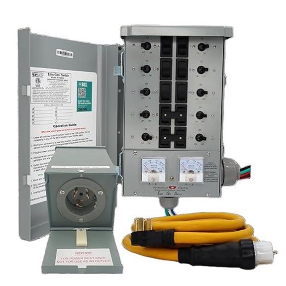 Connecticut Electric 50A Backup Power Transfer Switch Kit