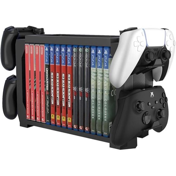 TNP Games Storage Tower for Consoles & Discs