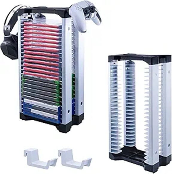 Mcbazel Video Game Storage Stand for Consoles