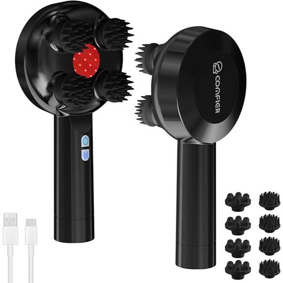 COMFIER Cordless Scalp Massager with 8 Claws