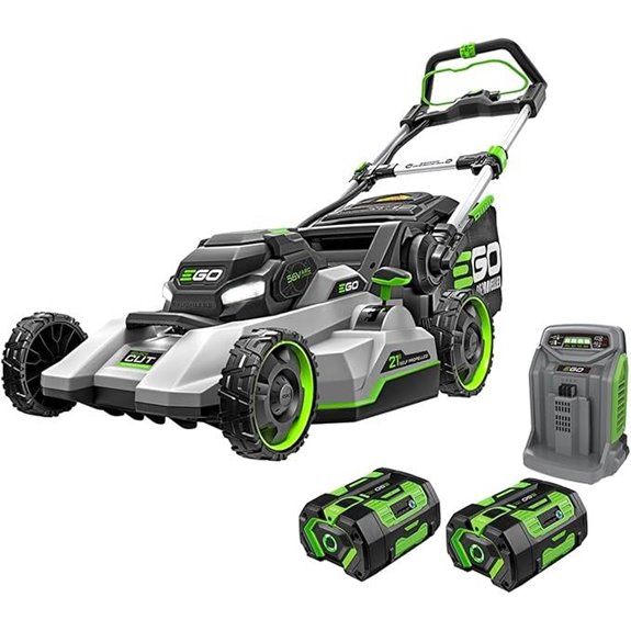 EGO POWER+ Cordless Self-Propelled Lawn Mower with Batteries
