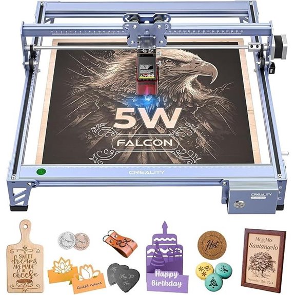 Creality Falcon 5W Laser Engraver 400x415mm