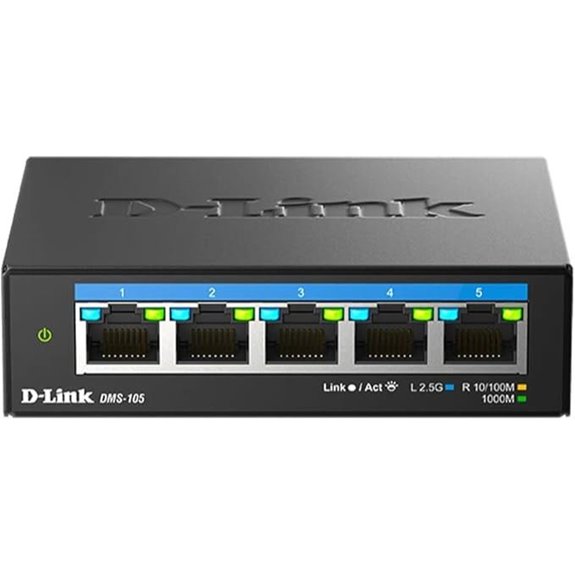 D-Link 5-Port 2.5G Gaming Switch (DMS-105)