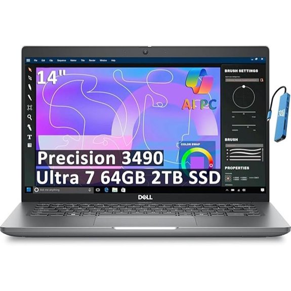 Dell Precision 3490 Mobile Workstation Laptop (64GB 2TB)