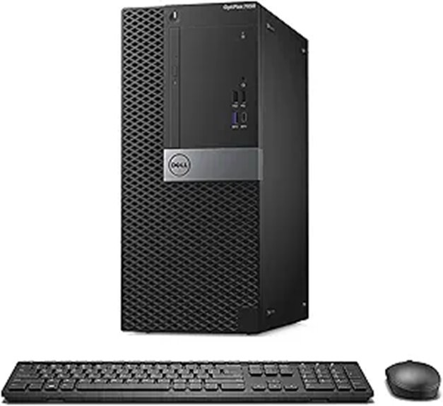 Dell 7050 Mini Tower Desktop i7-7700 32GB SSD+HDD