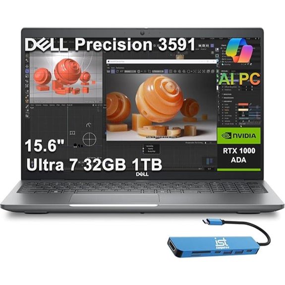 Dell Precision 3591 Mobile Workstation Laptop with RTX 1000