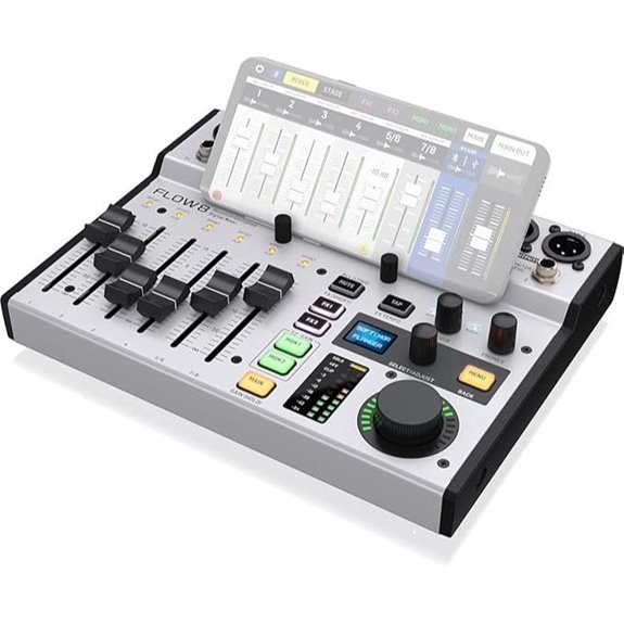 Behringer FLOW 8 Digital Mixer with Bluetooth and USB