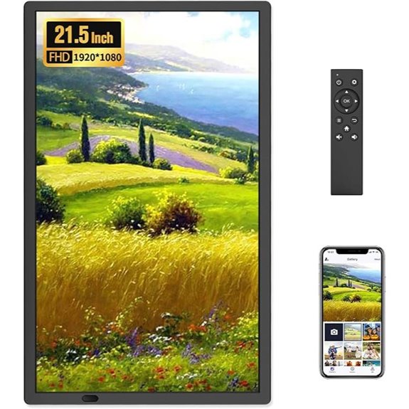 FANGOR 21.5 Digital Photo Frame with WiFi