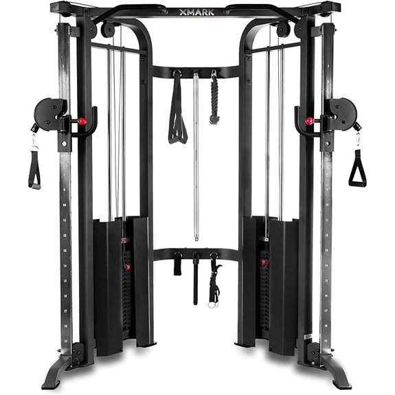 XMARK Functional Trainer with Dual 200lb Stacks