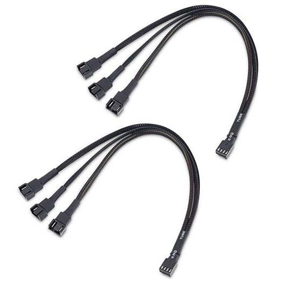 Cable Matters 2-Pack 3-Way PWM Fan Splitter