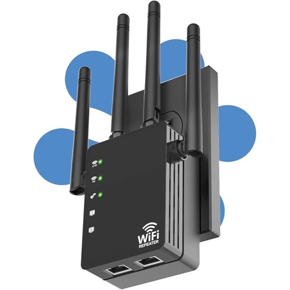 WiFi Extender Signal Booster Dual Band Long Range