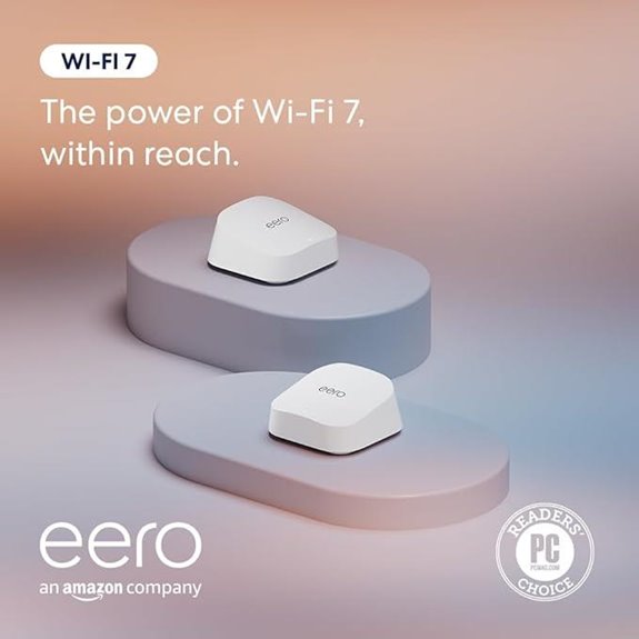 Amazon eero 7 Dual-Band Wi-Fi 7 Router (2-Pack)
