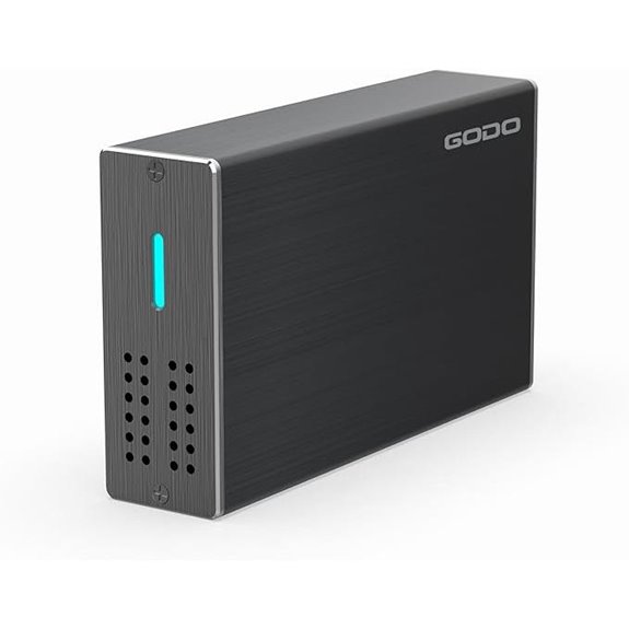 GODO 2.5 Dual Bay HDD Enclosure with RAID