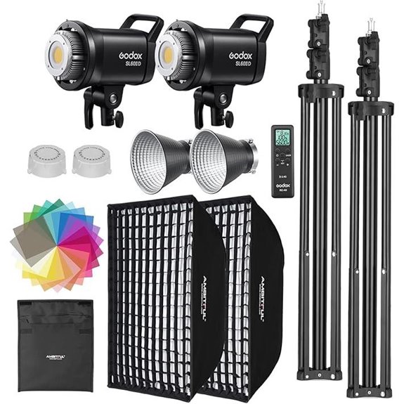 Godox SL60II-D LED Video Light Kit (2-Pack)