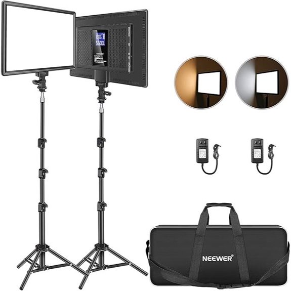 Neewer 13 LED Video Light Kit 2-Pack
