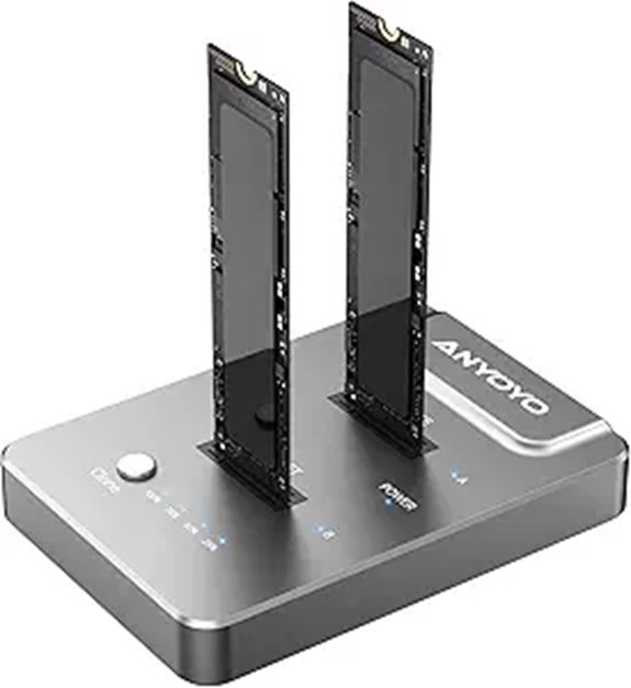 ANYOYO M.2 Duplicator Dual-Bay SSD Cloner