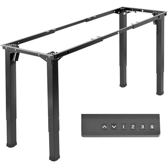 VIVO Electric Dual Motor Standing Desk Frame