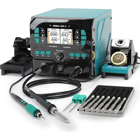 YIHUA 992D-II 2-in-1 Soldering & Hot Air Kit