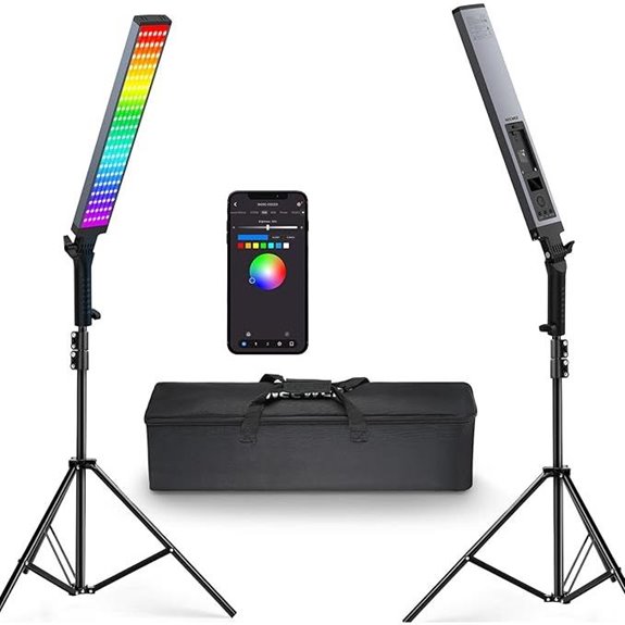 NEEWER RGB Video Light Stick Kit (2-Pack)