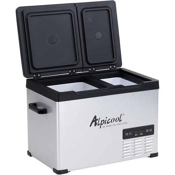 Alpicool CHS45 Dual Temp 12V Portable Car Fridge