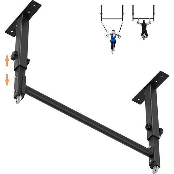 Heavy Duty Ceiling Mount Pull Up Bar