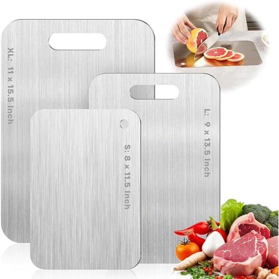 Katuchef Titanium Double-Sided Cutting Board
