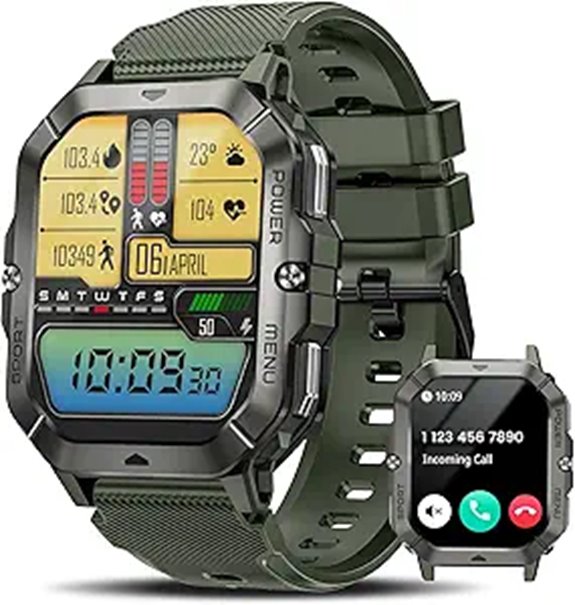 Military Tactical Smart Watch for Men
