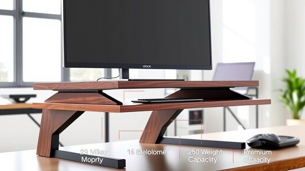 durable stable adjustable support