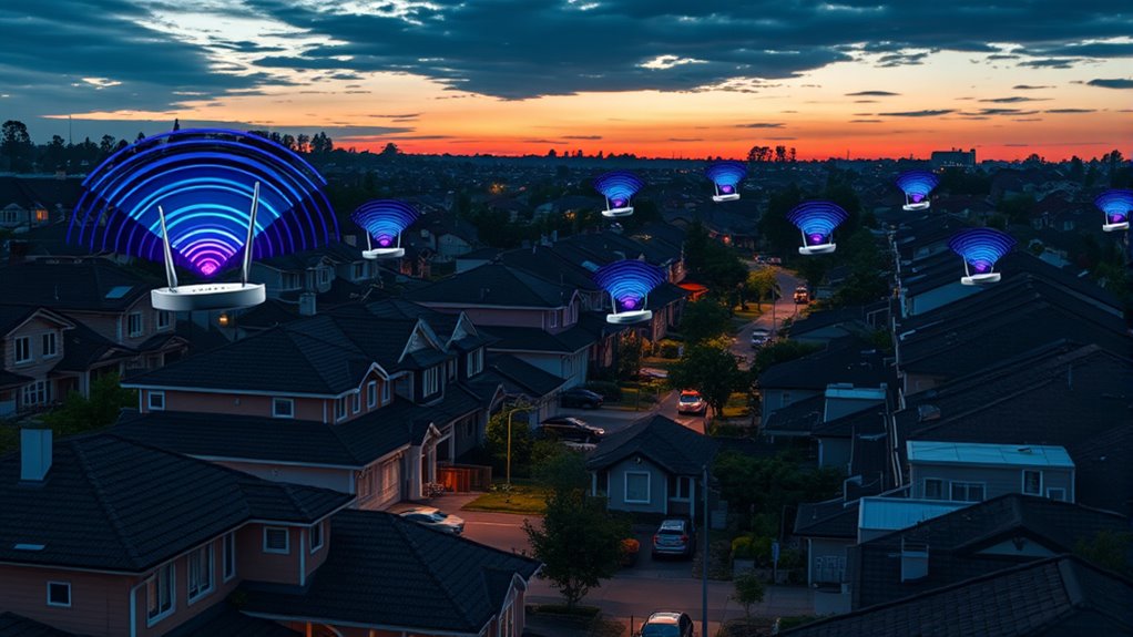 effective crowded neighborhood wi fi