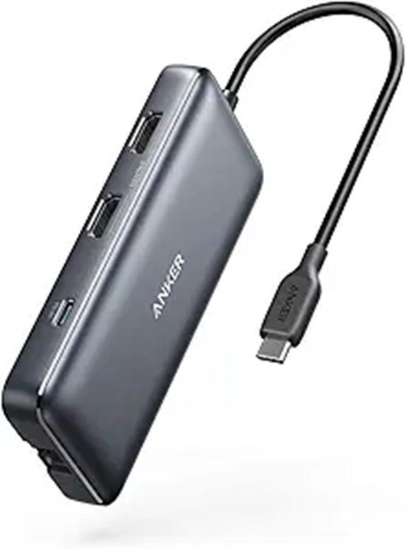 Anker 8-in-1 USB C Docking Station with Dual Monitors