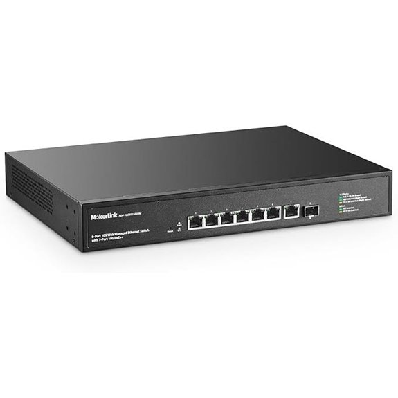 MokerLink 8-Port 10G PoE Managed Switch