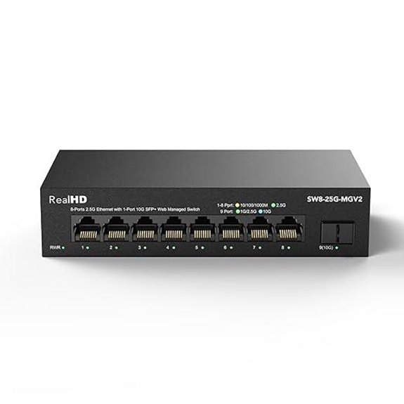 eight port 2 5gb switch