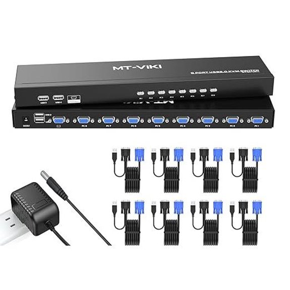 eight port vga kvm switch