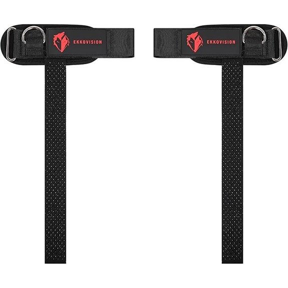 Ekkovision Weight Lifting Straps with Wrist Support
