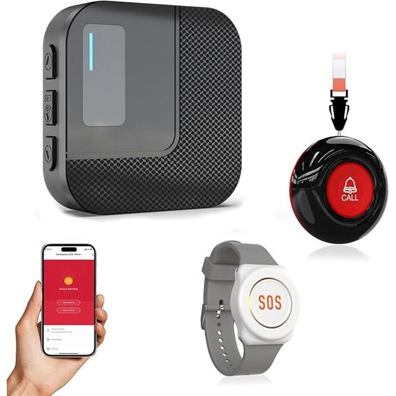 SanJie Wi-Fi Caregiver Pager for Elderly & Disabled