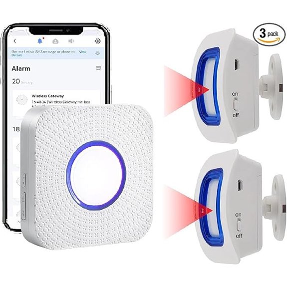 WiFi Bed Sensor Alarm for Elderly Fall Prevention