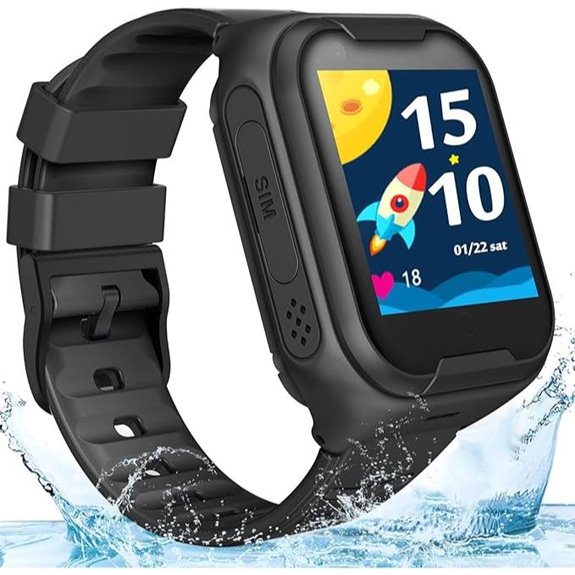 TEZILON 4G GPS Smart Watch for Elderly with SOS