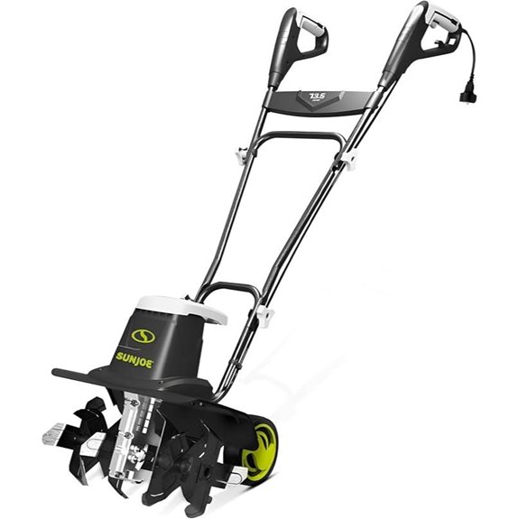 Sun Joe Electric Garden Tiller & Cultivator 16-Inch