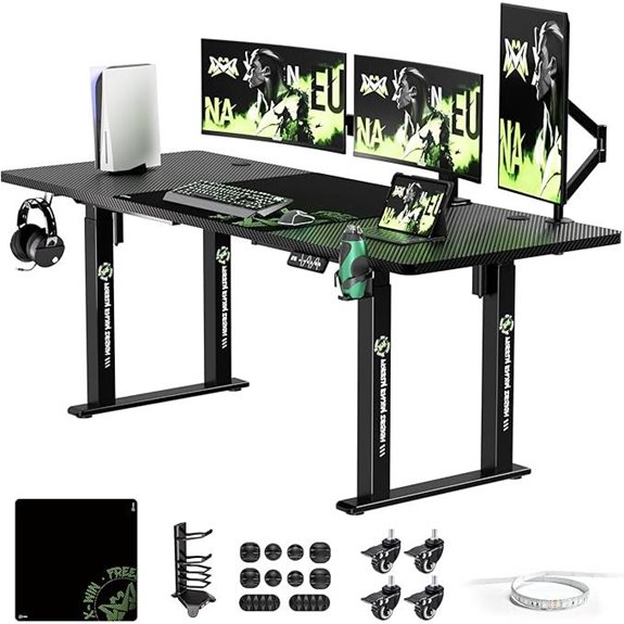 X-Win Electric Standing Desk 71x29.5 Dual Motor
