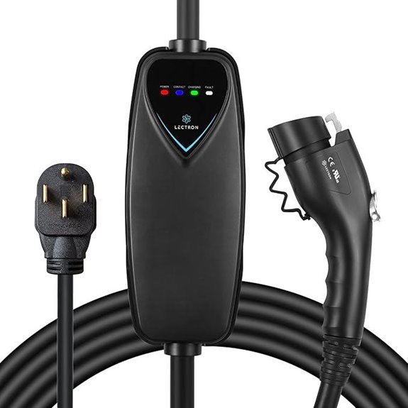 Lectron Level 2 EV Charger with Extension Cord