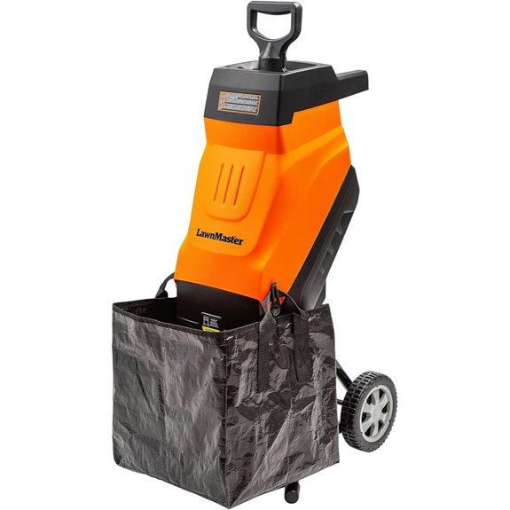 LawnMaster FD1503 Electric Wood Chipper and Shredder