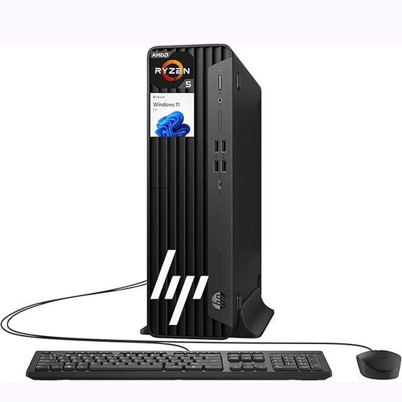 HP Elite SFF G9 Desktop with Ryzen 5 and SSD