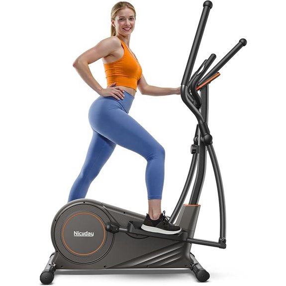 Niceday Elliptical Trainer with 15.5/20in & 16 Resistance