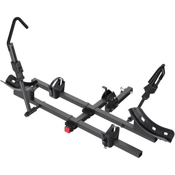 Upgraded 2-Bike Hitch Rack for Car SUVs