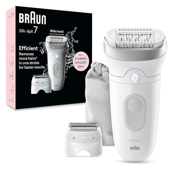 Braun Silk-épil 7 Epilator with Shaver & Trimmer