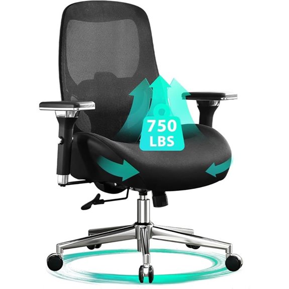 Big & Tall Ergonomic Office Chair with Lumbar Support