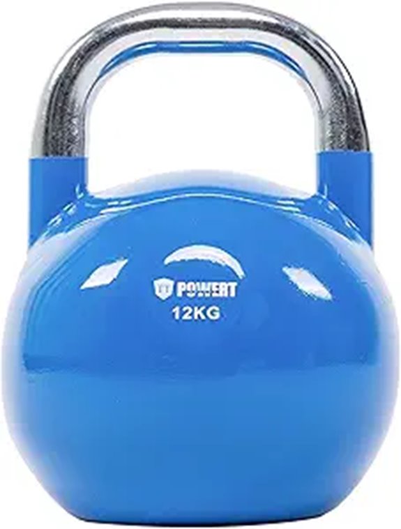 Power Competition Kettlebell Coated Steel Ergonomic Design