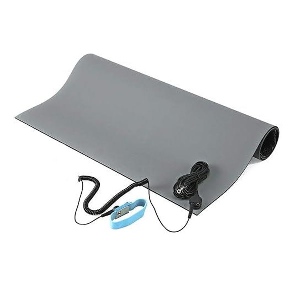 MWRF ESD Mat Kit with Wrist Strap and Grounding